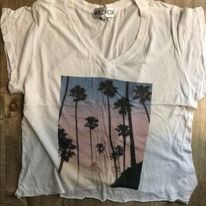 Wildfox palm trees Coachella- inspired tee